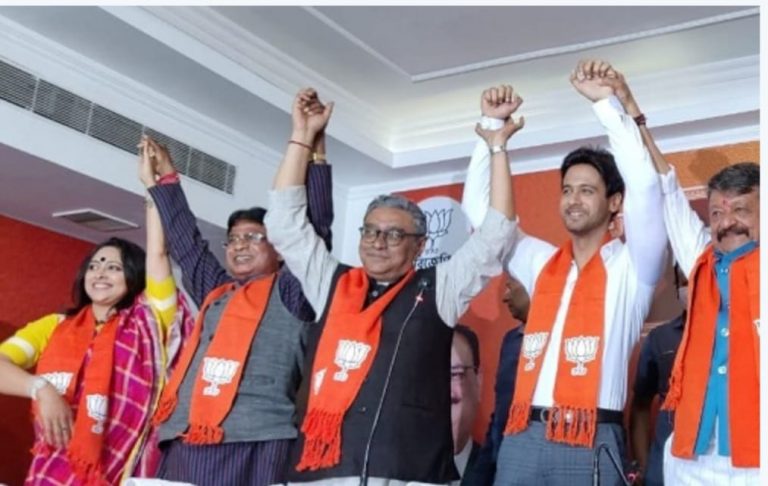 বিজেপিতে যোগ একগুচ্ছ অভিনেতা অভিনেত্রীর।