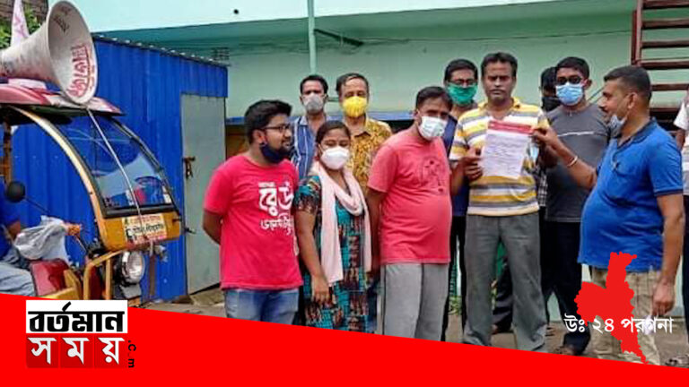 নান্না হাসপাতালের স্বাস্থ্য আধিকারিকের কাছে ডেপুটেশন জমা ।