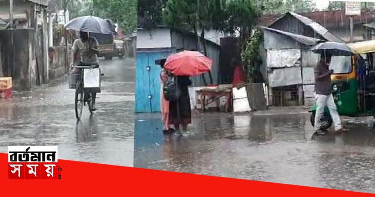 অবশেষে সকাল থেকে মুষলধারে বৃষ্টি, স্বস্তিতে দক্ষিণবঙ্গের জেলাগুলি।