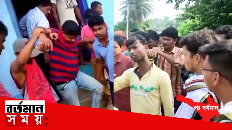 অণ্ডালের ফুলডাঙ্গা এলাকায় বালি গাড়ির ধাক্কায় আহত ১, বিক্ষোভ স্থানীয়দের