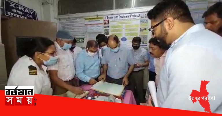 ব্যারাকপুর বি এন বোস হাসপাতালের ভূমিকায় ক্ষুব্ধ মুখ্যমন্ত্রী, হাসপাতাল পরিদর্শনে স্বাস্থ্য সচিব।