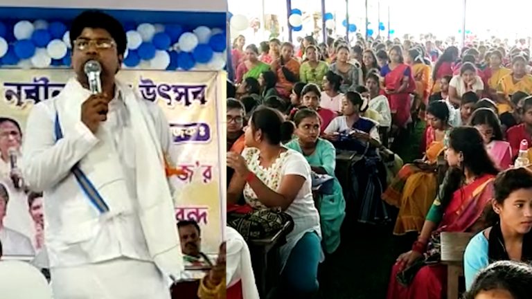 কলেজে নবীন বরণ বাঁধভাঙ্গা উচ্ছ্বাস ছাত্রছাত্রীদের মধ্যে