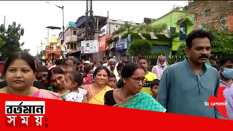 অতিমারী কাটিয়ে জগদ্দলের গোলঘরে রথযাত্রা উৎসব।