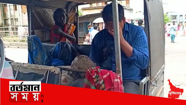 মুর্শিদাবাদ বীরভূম রাজ্য সড়কে লরি ও টোটোর মুখোমুখি সংঘর্ষে গুরুতর আহত ৪