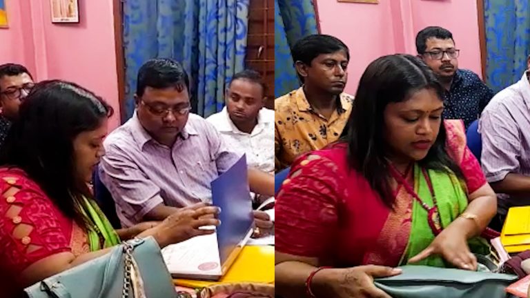 দীর্ঘ ৪ বছরের লড়াই ,চাকরিতে যোগ দিলেন ববিতা সরকার।