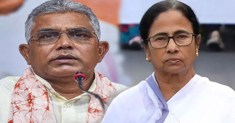 “দ্রৌপদী মুর্মুকে ভোট দিক তৃণমূল, ইন্দ্রিরা গান্ধির মূর্তি ভেঙেছে তদন্ত করে গ্রেফতার করুক” বিস্ফোরক দিলীপ।