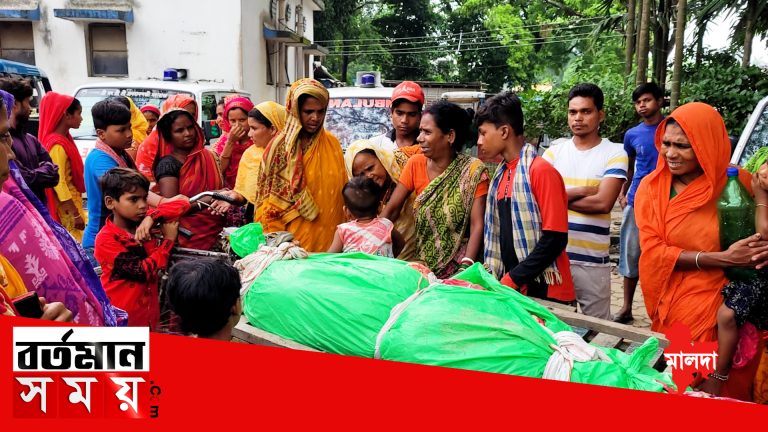 মালদায় গৃহবধূর রহস্য জনক মৃত্যু,খুনের অভিযোগ স্বামীর বিরুদ্ধে
