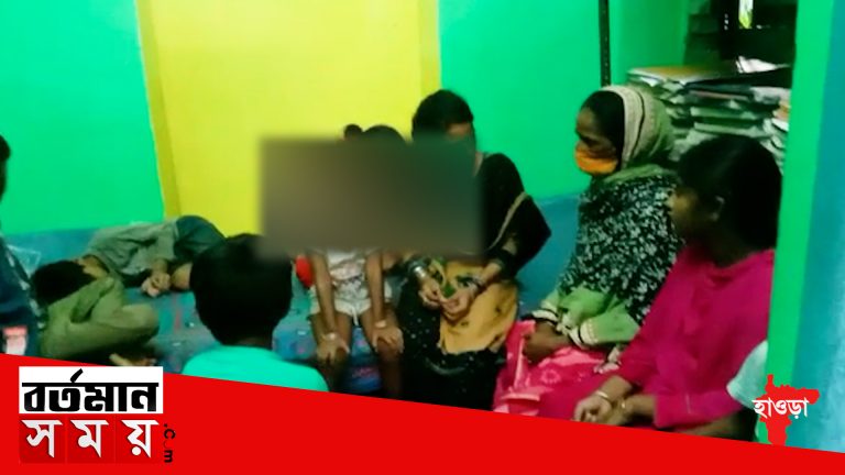 ১ মহিলা সহ ৫জনকে গ্রেফতার, উদ্ধার ৯ টি শিশু।