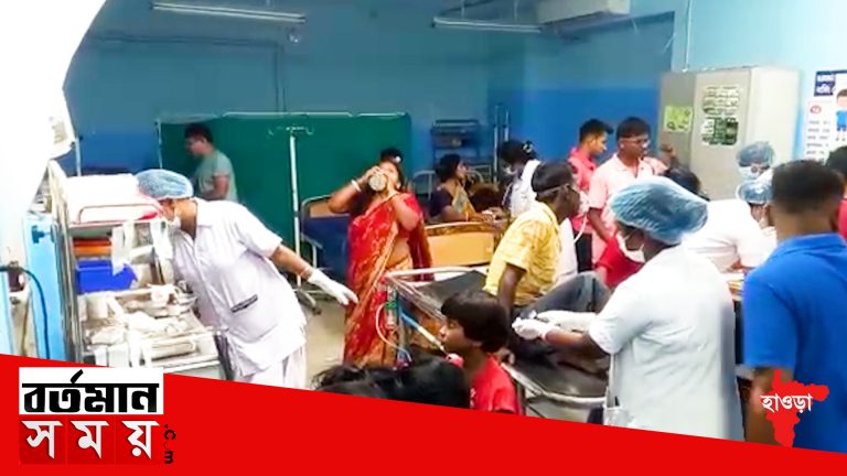 ১৬ নম্বর জাতীয় সড়কে ভয়াবহ পথ দুর্ঘটনায় আহত ৪০ জন।