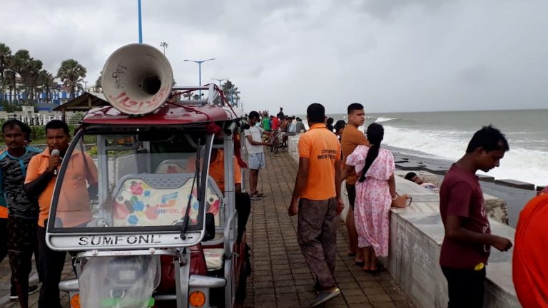 ঘনীভূত হবে নিম্নচাপ, প্রাকৃতিক দূর্যোগের কথা মাথায় রেখে তৎপর প্রশাসন, দিঘায় মাইকিং প্রশাসনের