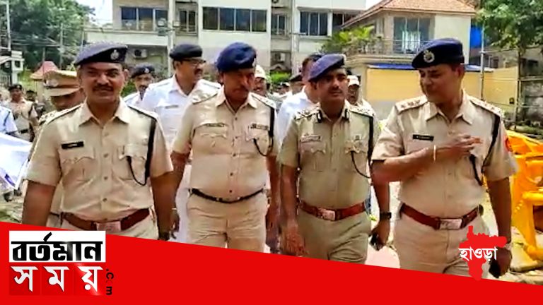 মহালয়ার আগেই হাওড়ার কয়েকটি বড়ো পুজোমন্ডপে পরিদর্শন পুলিশ কমিশনারের