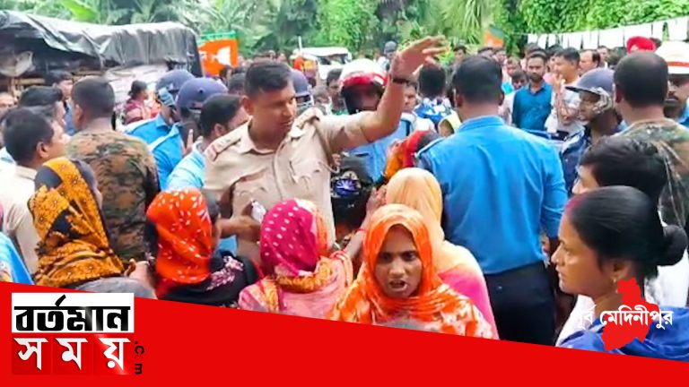 আজ নন্দীগ্রামের ভেকুটিটা সমবায় সমিতির নির্বাচনে ধুন্ধুমার পরিস্থিতি