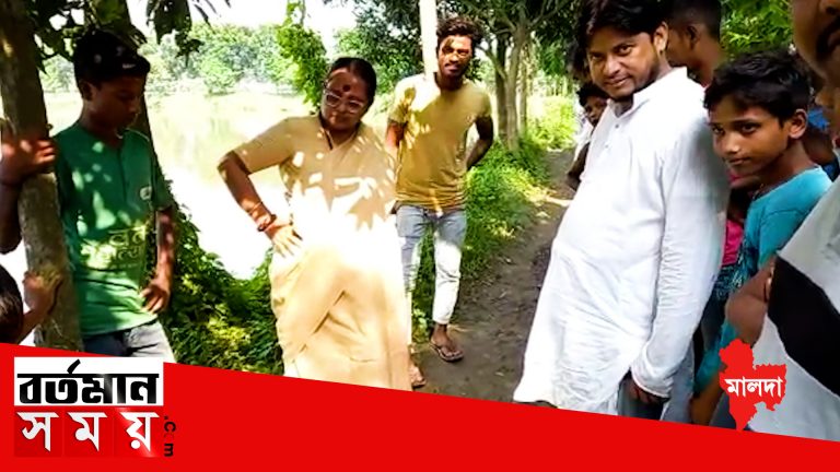 মালদায় বাঘ আতঙ্কের ঘটনায় এলাকা পরিদর্শনে বিধায়ক