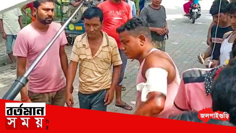 মোটর গ্যারেজে কার্বাইড ট্যাঙ্ক বিস্ফোরণে আহত হল পাঁচ জন।