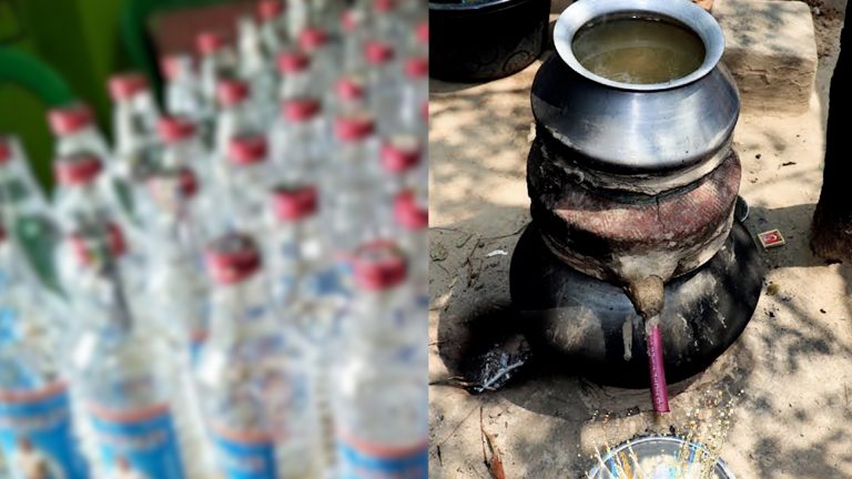 চোলাই মদ তৈরির কাঁচামাল ও চোলাই মদ উদ্ধার করল এক্সাইজ ডিপার্টমেন্ট।