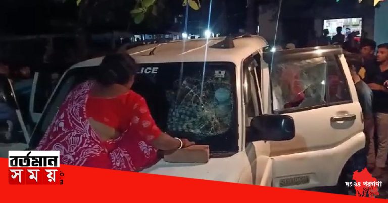 ঘটনার তদন্তে গিয়ে গ্রামবাসীদের হাতে আক্রান্ত এনফোর্সমেন্ট ব্রাঞ্চের পুলিশ কর্মী।