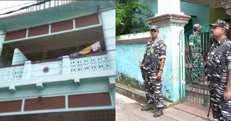 মন্ত্রী মলয় ঘটকের বাড়িতে CBI হানা।