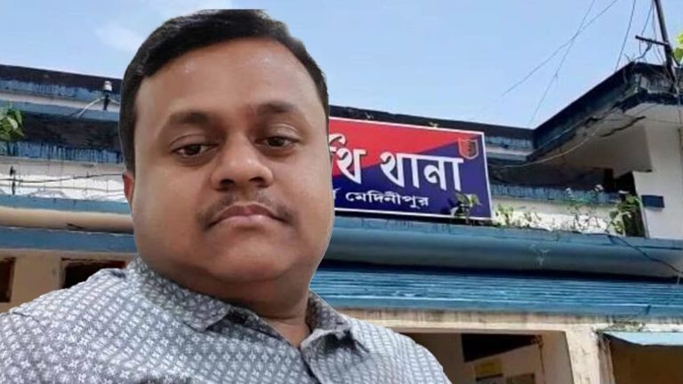সোমবার আবারও কাঁথি থানায় হাজিরে দিতে এলেন শুভেন্দু অধিকারীর ভাই সৌমেন্দু অধিকারী