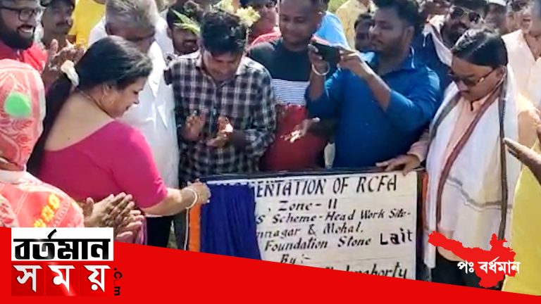 ধনতেরসে পাণ্ডবেশ্বরের মানুষকে বিধায়কের উপহার,জল প্রকল্পের শিলান্যাস।