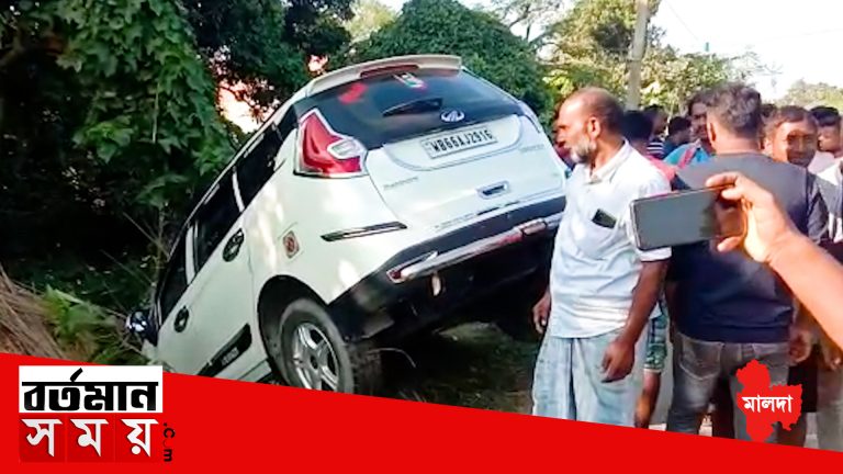 মারুতি এবং মোটর বাইকের সাথে মুখোমুখি সংঘর্ষ,আহত দুই বাইক আরোহী