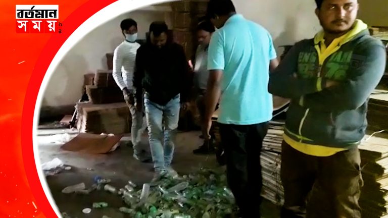 আমডাঙা থেকে কোটি টাকার নকল তেল বাজেয়াপ্ত করলো DEB.