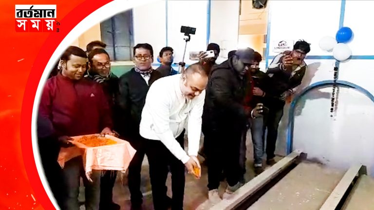 গোরাবাজার শ্মশান ঘাটের বৈদ্যুতিক চুল্লির উদ্বোধন করলেন বহরমপুর পৌরসভার পৌরপিতা।