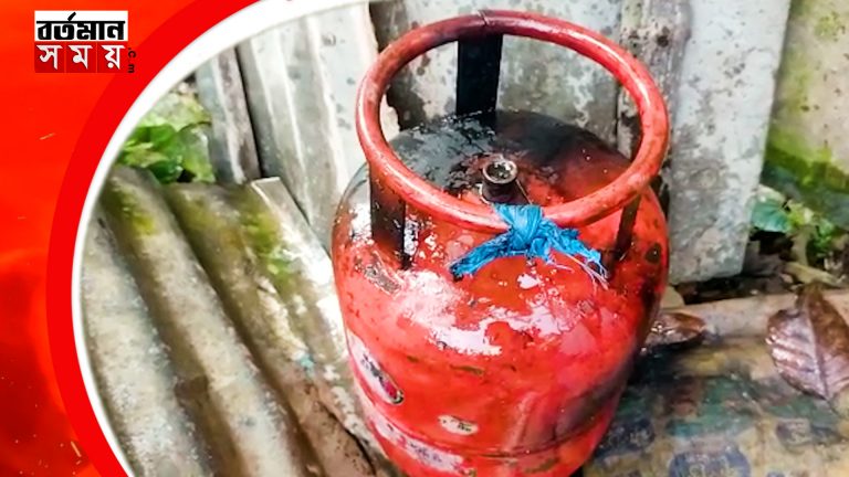 হাবড়ায় গ্যাস সিলিন্ডারে পাইপ লিক করে ঘটলো দুর্ঘটনা