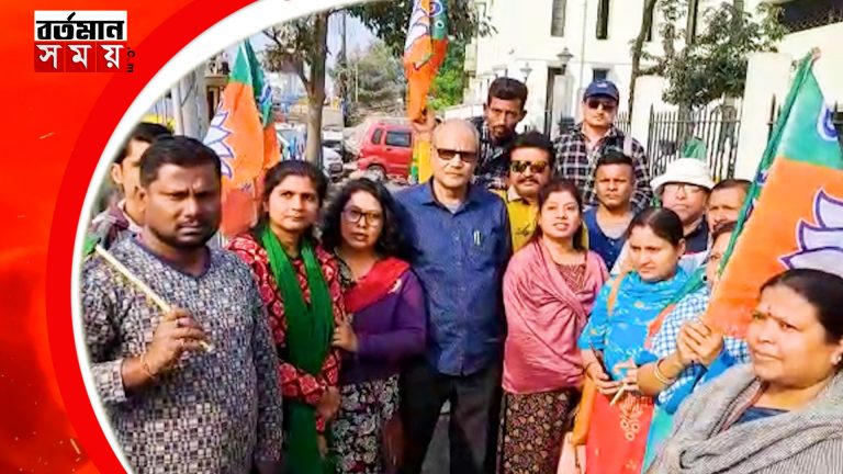 কামারহাটি বিস্ফোরণের ঘটনায় বেলঘড়িয়া থানায় ডেপুটেশন বিজেপির