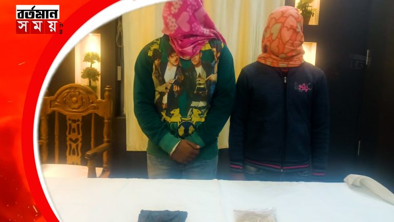 নাকা চেকিং চলাকালীন ব্রাউন সুগার সহ ধৃত ২