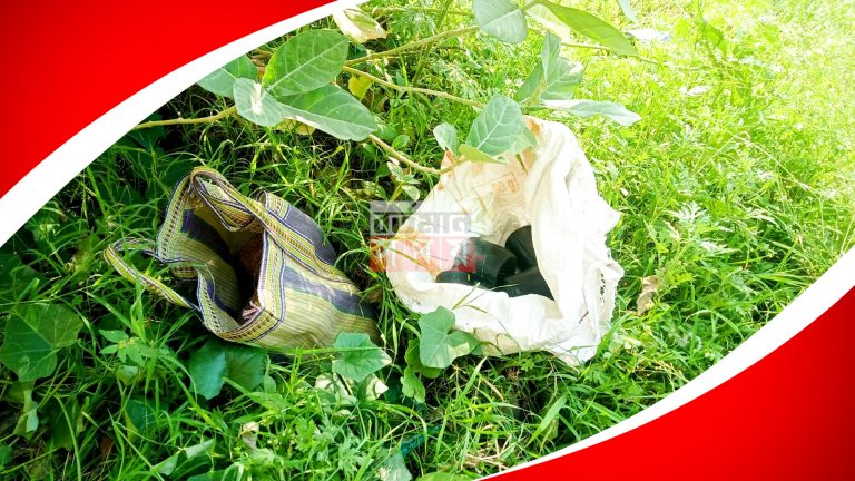 পঞ্চায়েত ভোটের আগে ফের ব্যাগ ভর্তি তাজা বোমা উদ্ধার।