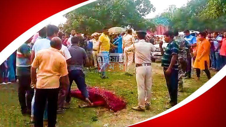 রথের চাকায় পিষ্ট হয়ে মৃত্যু হল এক মহিলার,আহত আরো ২