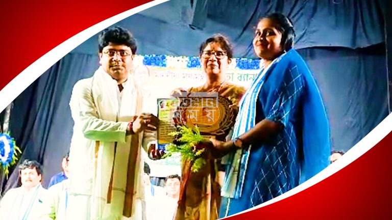 নদীয়ায় মাধ্যমিক ও উচ্চ মাধ্যমিক পরীক্ষায় সর্বোচ্চ নম্বর প্রাপ্ত পড়ুয়াদের সংবর্ধনা দিলেন শশী পাঁজা।