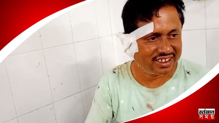 কাটা গেল কান, ভোট-আবহে হিংসা, আক্রান্ত বিজেপি, শুরু তৃণমূল-বিজেপির চাপানউতোর।
