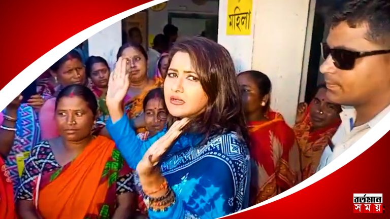 “বুথে লাইট নেই, ইচ্ছে করে অন্ধকার করে রেখেছে”, অভিযোগ তুললেন রচনা বন্দ্যোপাধ্যায়।