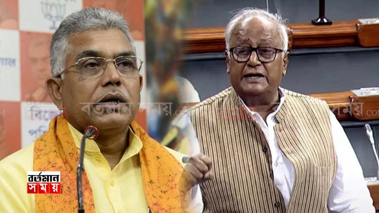 ‘কিসের MP উনি’, সৌগত রায়কে আক্রমণ দিলীপ ঘোষের।