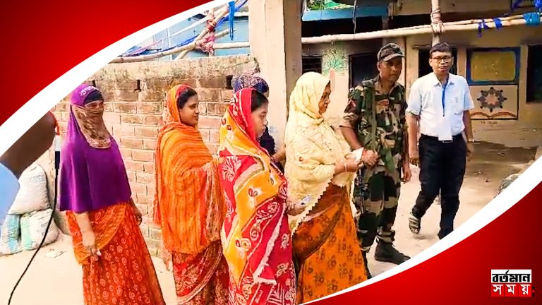 “রাত পোহালেই ফল প্রকাশ”, কেন্দ্রীয় বাহিনীর কড়া নিরাপত্তায় কদম্বগাছিতে চলছে পুনর্নির্বাচন।