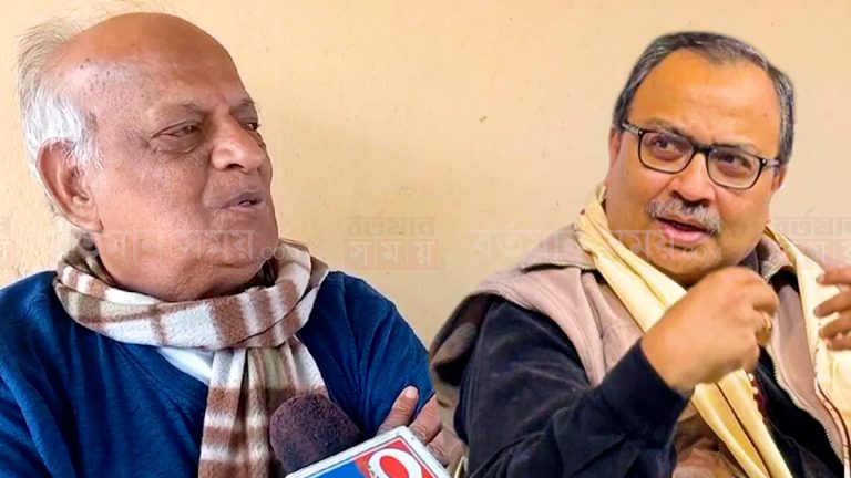 চিন্ময় কৃষ্ণের আইনজীবীর সঙ্গে বৈঠকে কুণাল ঘোষ।