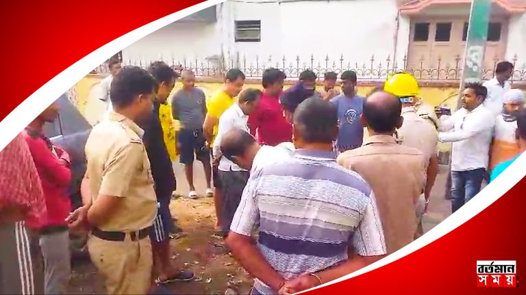 কালনায় ড্রেনের জল দিয়ে বেরোচ্ছে ধোঁয়া ?