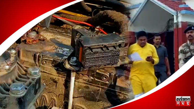 বিজেপি বিধায়কের গাড়ির লক ভেঙ্গে নাশকতার ছক ?