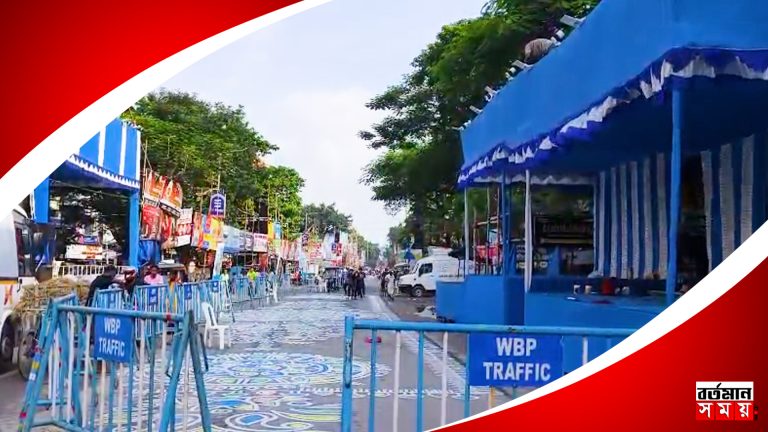 “রাস্তা জুড়ে আল্পনা”, কার্নিভালের তোড়জোড় শুরু শ্রীরামপুরে।